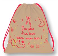 Preschool bags for Girls - BEIGE