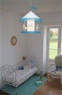 Kid's ceiling pendant TURQUOISE BLUE CAROUSEL Lamp