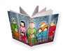 Double-sided Notebook Imagination for kids - THE SUBWAY