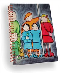 Notebook Imagination for kids - THE SUBWAY