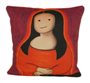 ORANGE LITTLE MONA CUSHION