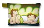 LIME LITTLE ANGELS CUSHION