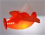 Applique murale Chambre Enfant AVION SUSPENDU ORANGE