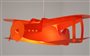 Kid's ceiling light ORANGE AIRPLANE Lamp