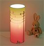 Lampe de chevet Enfant HIRONDELLES FUSHIA ET VERT