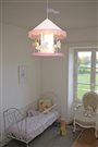 Lampe plafonnier Suspension chambre Enfant fille MANÈGE ROSE