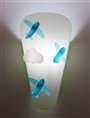 Applique murale Chambre Enfant PETITS AVIONS TURQUOISE