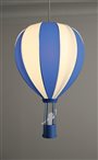 Lampe plafonnier suspension enfant garçon MONTGOLFIERE BLEUE