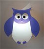 Applique murale enfant HIBOU BLEU