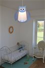 Kid's bedroom ceiling light BLUE OWL  Lamp 