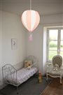 Lampe plafonnier suspension chambre enfant fille MONTGOLFIERE ROSE