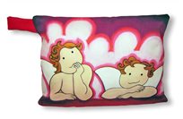 Petit Coussin de sieste LITTLE ANGELS ROSE