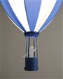 Lampe plafonnier lustre suspension pour enfant garçon MONTGOLFIERE BLEUE