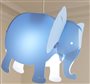 lampe plafonnier suspension enfant bébé Éléphant bleu