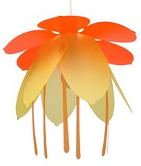 Lampe suspension enfant FLEUR OR