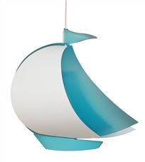 Lampe suspension enfant BATEAU BLEU