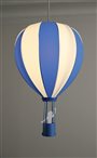 Lampe plafonnier suspension enfant MONTGOLFIERE BLEU