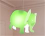 lampe plafonnier suspension enfant Éléphant Vert anis