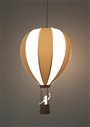 Lampe plafonnier suspension enfant MONTGOLFIERE GRISE