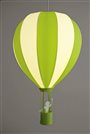 Kid's ceiling pendant Apple Green Air Balloon