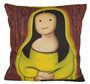 Coussin de déco LITTLE MONA Vert