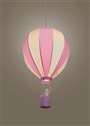 Kid's ceiling pendant Lilac Air Balloon