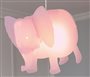 lampe plafonnier suspension chambre d'enfant bébé Éléphant Rose