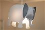 lampe plafonnier suspension enfant bébé Éléphant Gris