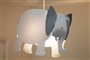 Lamp LIGHT GREY ELEPHANT ceiling light