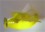Kid's bedroom wall lamp BROOM PLANE light
