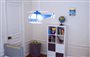 Luminaire suspension decoration chambre enfant HÉLICOPTÈRE BLEU