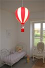 Luminaire suspension chambre enfant MONTGOLFIÈRE ROUGE