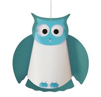 OWL ceiling light TURQUOISE