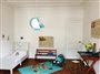 Kid's bedroom ceiling light Turquoise Blue BOAT Lamp