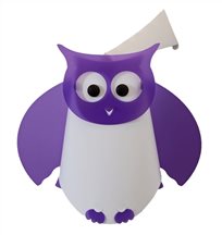 OWL wall lamp PURPLE