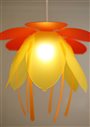 lampe plafonnier suspension pour enfant Fleur Or
