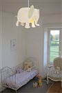 lampe suspension plafonnier chambre pour enfant bébé Éléphant ivoire