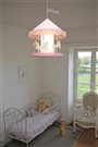 Lamp ceiling light for girls PINK CAROUSEL
