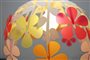 Lamp IVORY AND MULTICOLOR FLOWER BUNCH ceiling light