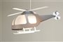Lamp ceiling light for kid's GREY HELICOPTER 