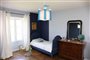 lampe plafonnier lustre suspension chambre enfant garçon Château-fort Blanc et Bleu