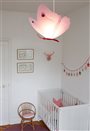 Lampe plafonnier suspension chambre enfant bébé fille PAPILLON ROSE