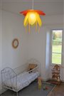 lampe plafonnier suspension chambre enfant Fleur Or