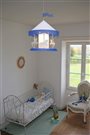 Kid's bedroom ceiling light BLUE CAROUSEL Lamp