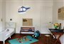 Kid's bedroom ceiling light BLUE HELICOPTER