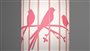 Lamp PINK BIRD CAGE ceiling light
