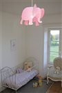 lampe plafonnier suspension chambre enfant bébé fille Éléphant rose