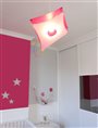 Kid's bedroom ceiling light PINK KITE  Lamp 