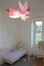 Lampe plafonnier suspension chambre d'enfant bébé fille FÉE ROSE et FRAMBOISE
