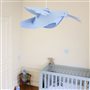 Kid's bedroom ceiling light SKY BLUE DOVE Lamp